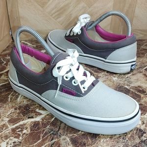 Vans Women's Off The Wall skateboard shoes sneaker gray size 6.5